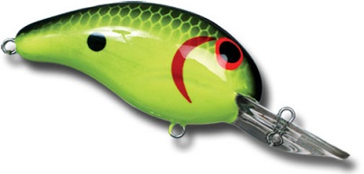 Bandit Chartreuse Black Back w/Scales – 129 Fishing