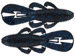 Googan Baits Bandito Bug Black Blue Flake – 129 Fishing